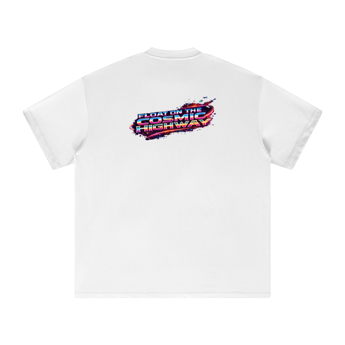 Premium Cosmic Highway Heavyweight Cotton T-Shirt