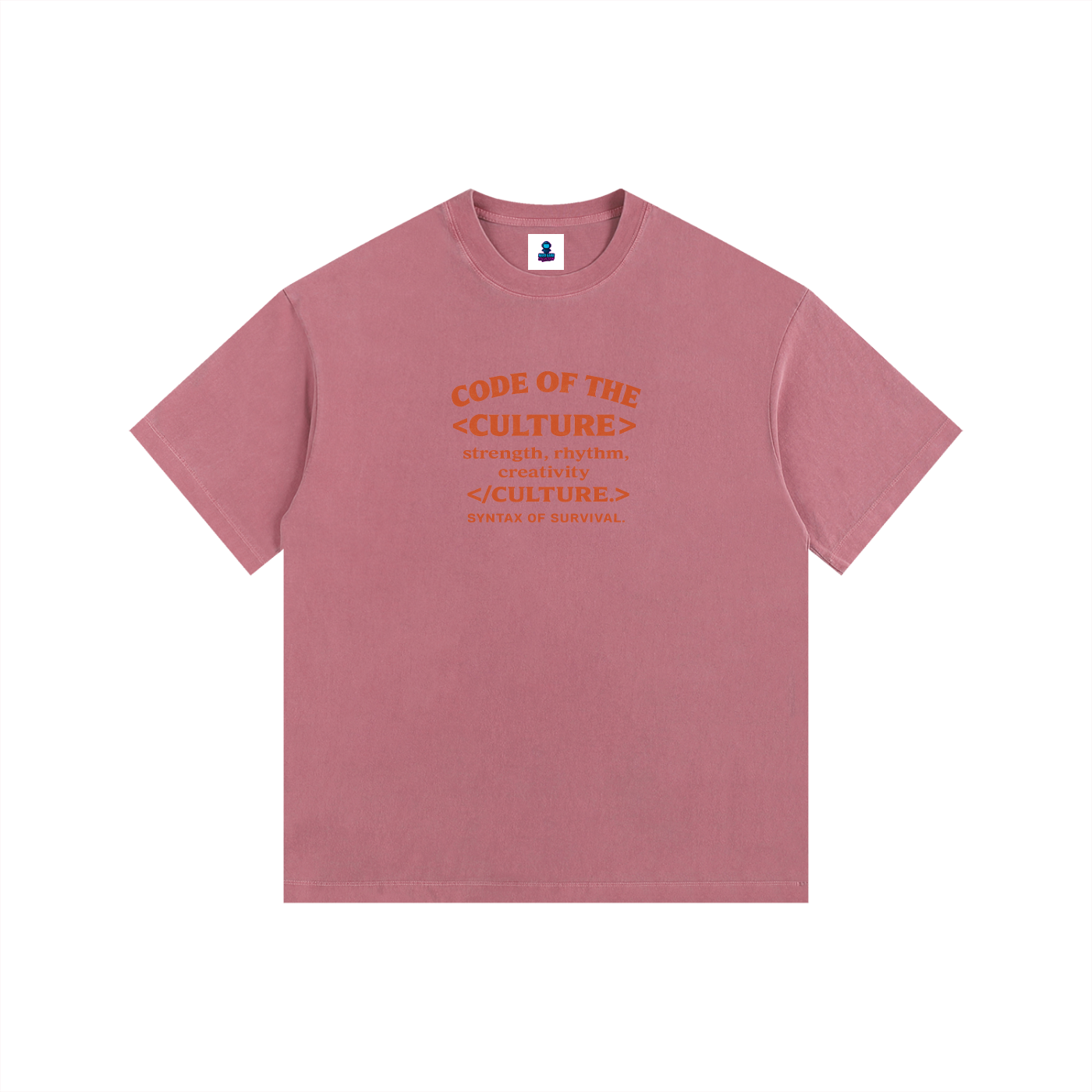 Code of the Culture Vintage Washed Oversized T-Shirt