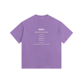 NGC Core Values Logo Tee - Minimalist Back Print Premium T-Shirt