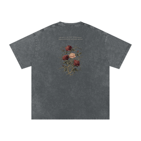 NGC Beauty in the Struggle Snow Washed Oversized Cotton T-Shirt