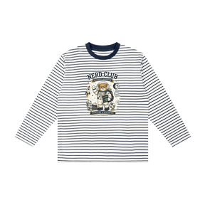 NGC Kids Nerd Club Rocket Division Long Sleeve Tee