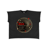 Error 404: Motivation Not Found Raw Edge Boxy T-Shirt