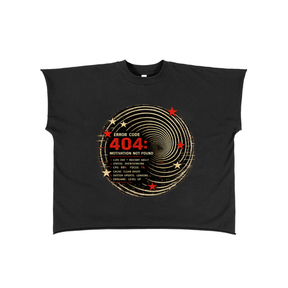 Error 404: Motivation Not Found Raw Edge Boxy T-Shirt