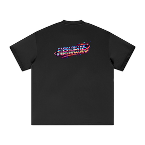Premium Cosmic Highway Heavyweight Cotton T-Shirt