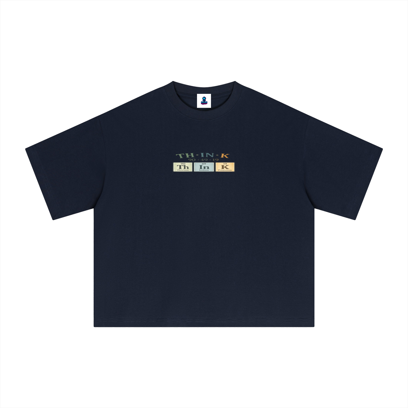 Premium THINK Periodic Table Sorona Boxy T-Shirt