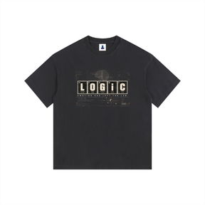 LOGiC Specimen 004 Vintage Wash Oversized Cotton Tee