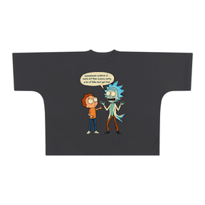 NGC “Sometimes Science” Cartoon Graphic Tee - Premium Oversized Boxy Nerd T-Shirt