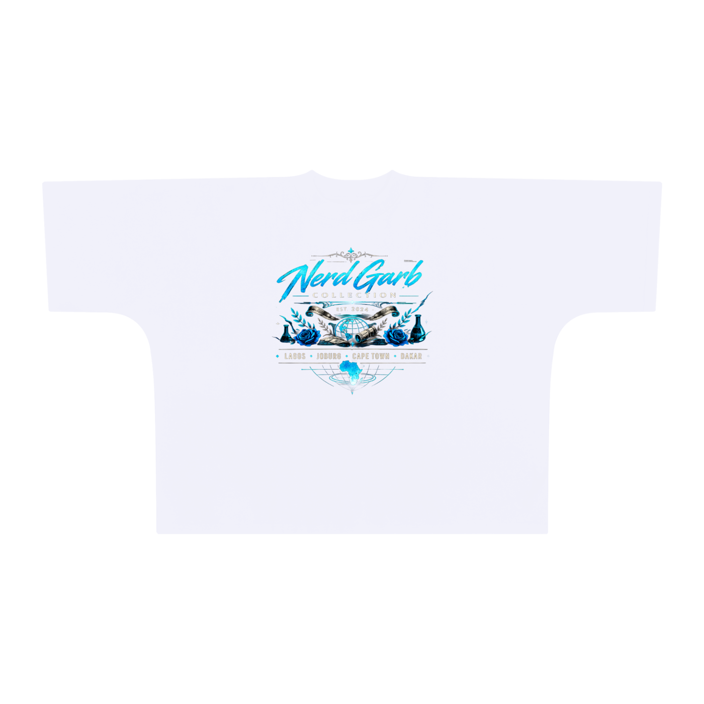 NGC Global Science Heavyweight Oversized Tee - Premium Oversized Boxy T-Shirt