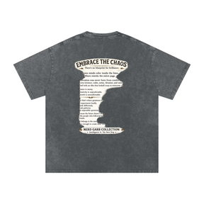 NGC Embrace the Chaos Vintage Wash Streetwear Tee