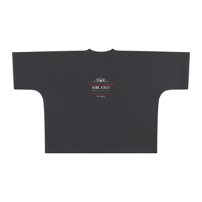 Milano Crest Graphic Tee – Oversized Boxy Fit