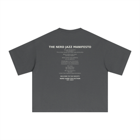 NGC Nerd Jazz Society Tee - Premium Oversized Boxy Nerd Garb Collection Graphic T-Shirt