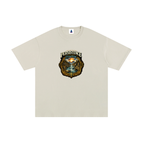 Persistence Outlasts Everything Unisex Pure Cotton T-Shirt