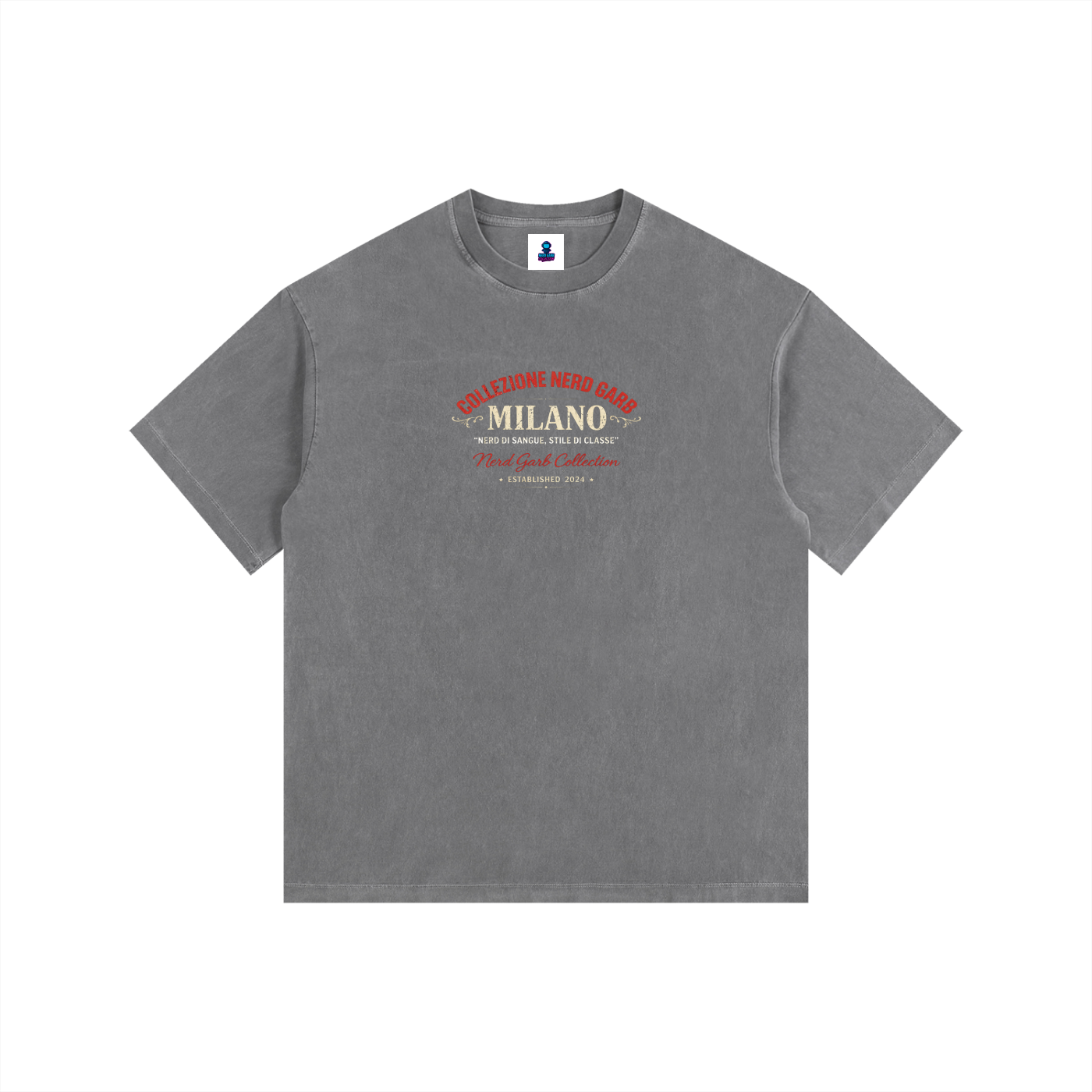 Philosophy of the Mind Vintage Washed Oversized Cotton T-Shirt