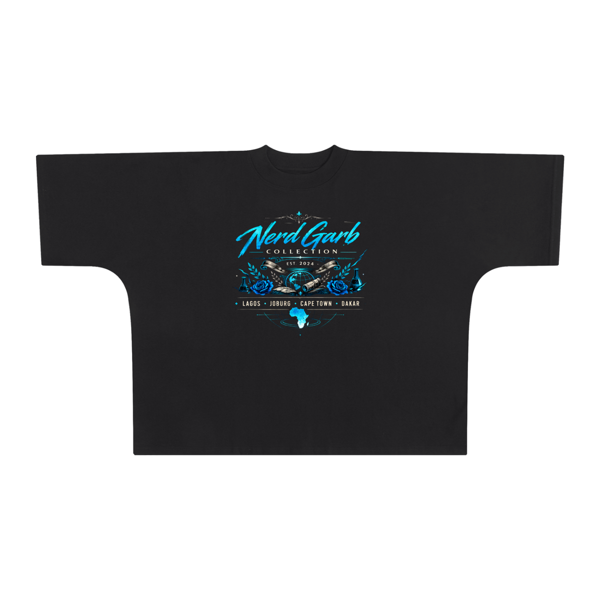 NGC Global Science Heavyweight Oversized Tee - Premium Oversized Boxy T-Shirt
