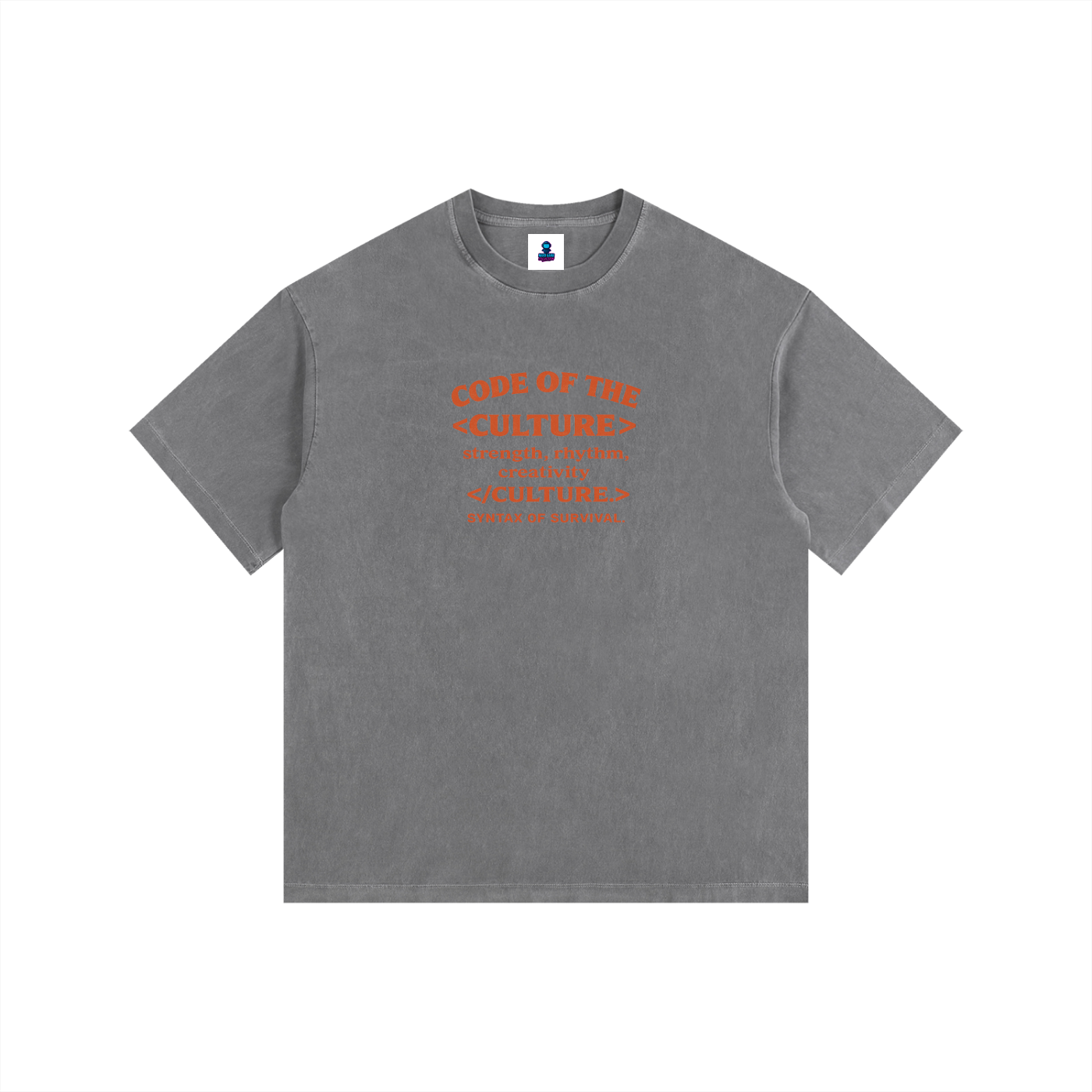 Code of the Culture Vintage Washed Oversized T-Shirt