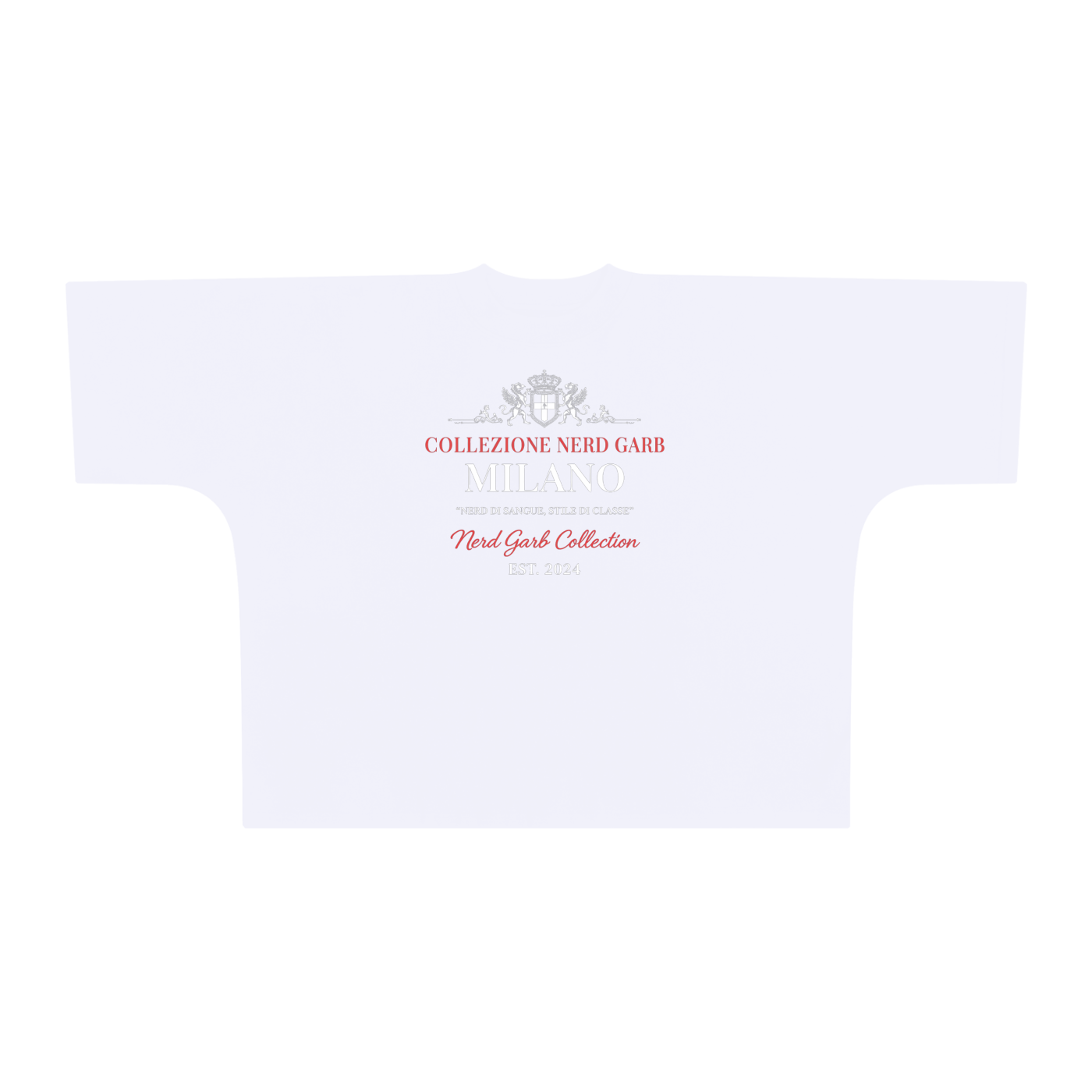NGC Milano Crest Heavyweight Oversized Tee - Premium Oversized Boxy T-Shirt