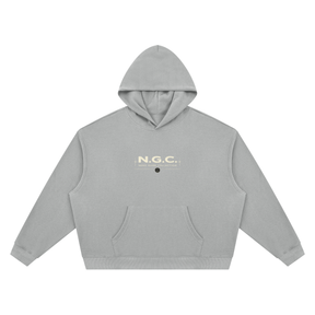 Archive Division 001 Waffle Boxy Hoodie