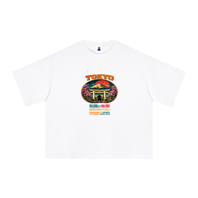Premium Tokyo Knowledge Pursuit Sorona Boxy T-Shirt