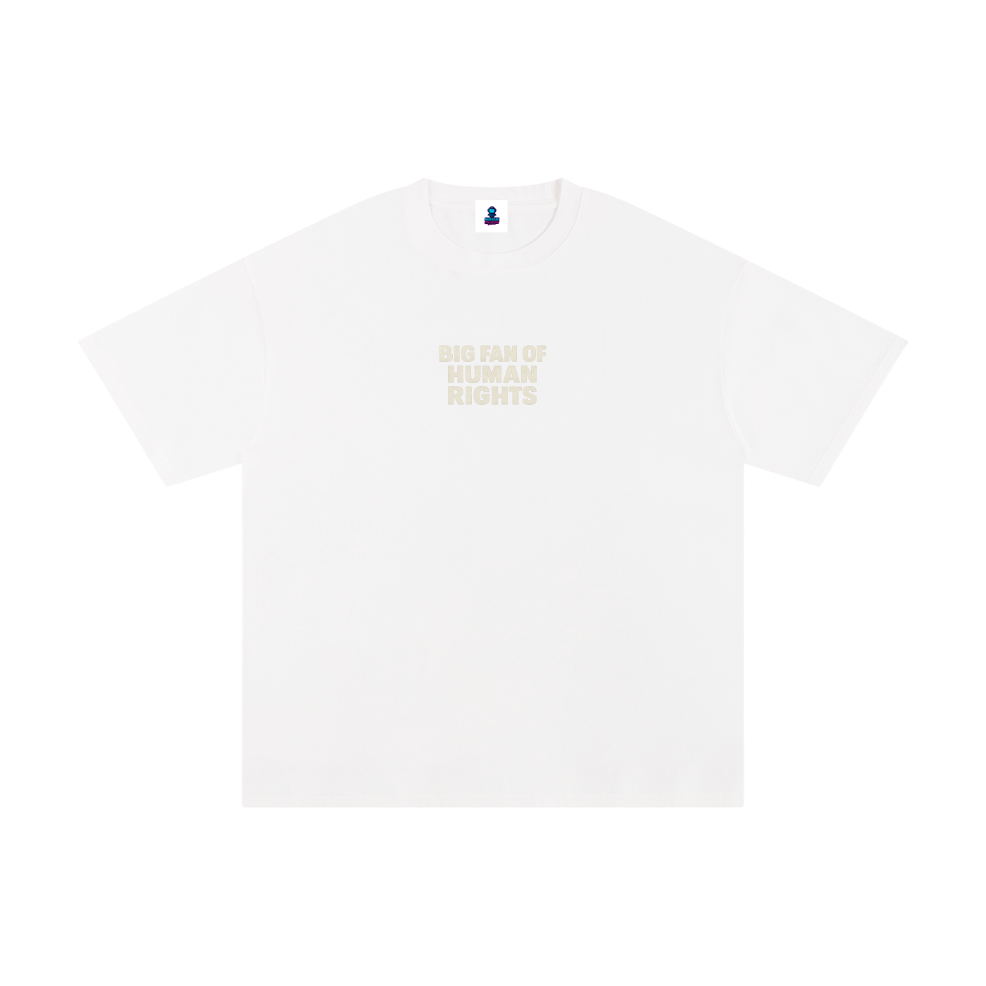 NGC Big Fan of Human Rights Essential Cotton T-Shirt