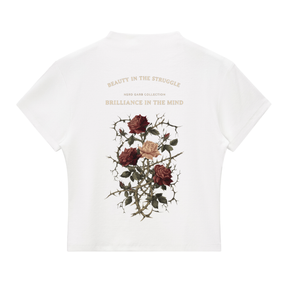 Milano Beauty in the Struggle Essential Slim Fit Mock Neck T-Shirt