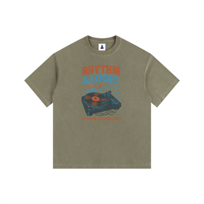 NGC “Rhythm & Logic” Graphic Tee - Music & Science Streetwear Premium T-Shirt