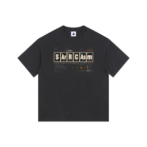 SArCAsM Specimen 001 Vintage Wash Oversized Cotton Tee