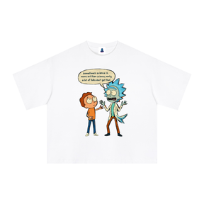 NGC “Sometimes Science” Cartoon Tee - Premium Oversized Drop Shoulder T-Shirt
