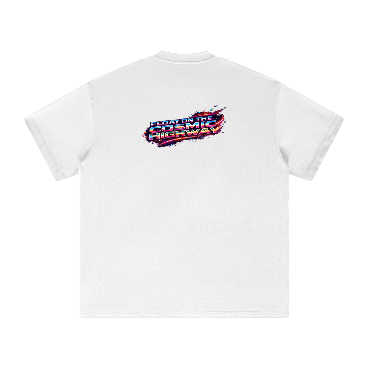 Premium Cosmic Highway Heavyweight Cotton T-Shirt
