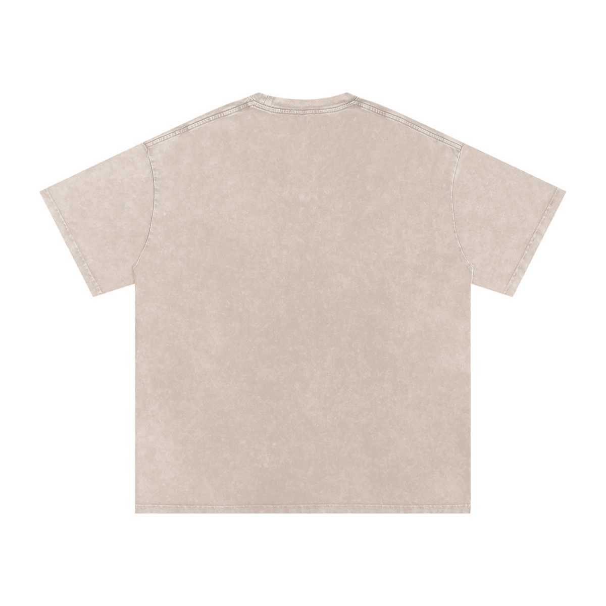 “Divine Frequency” Snow Washed Oversized Cotton T-Shirt