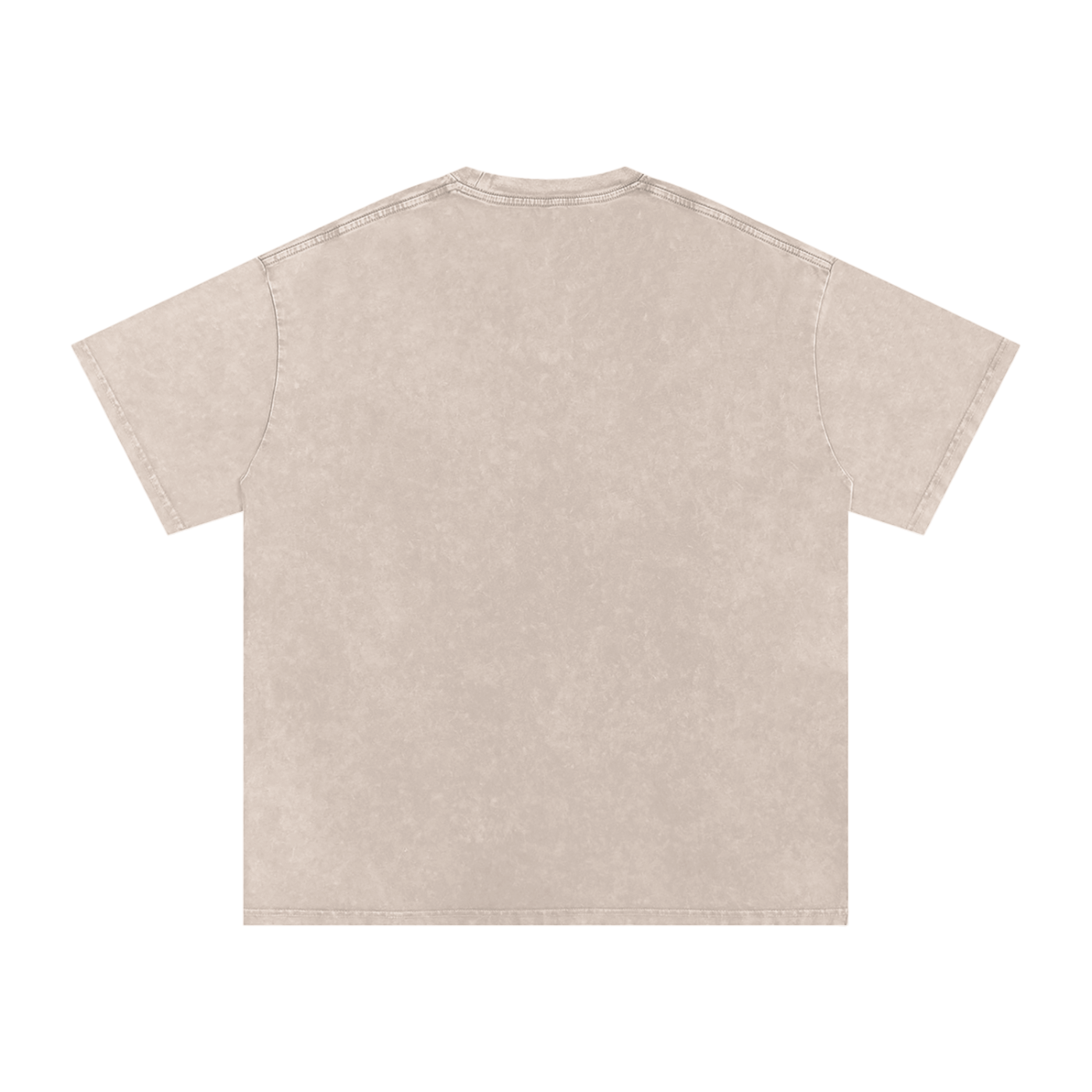 “Divine Frequency” Snow Washed Oversized Cotton T-Shirt