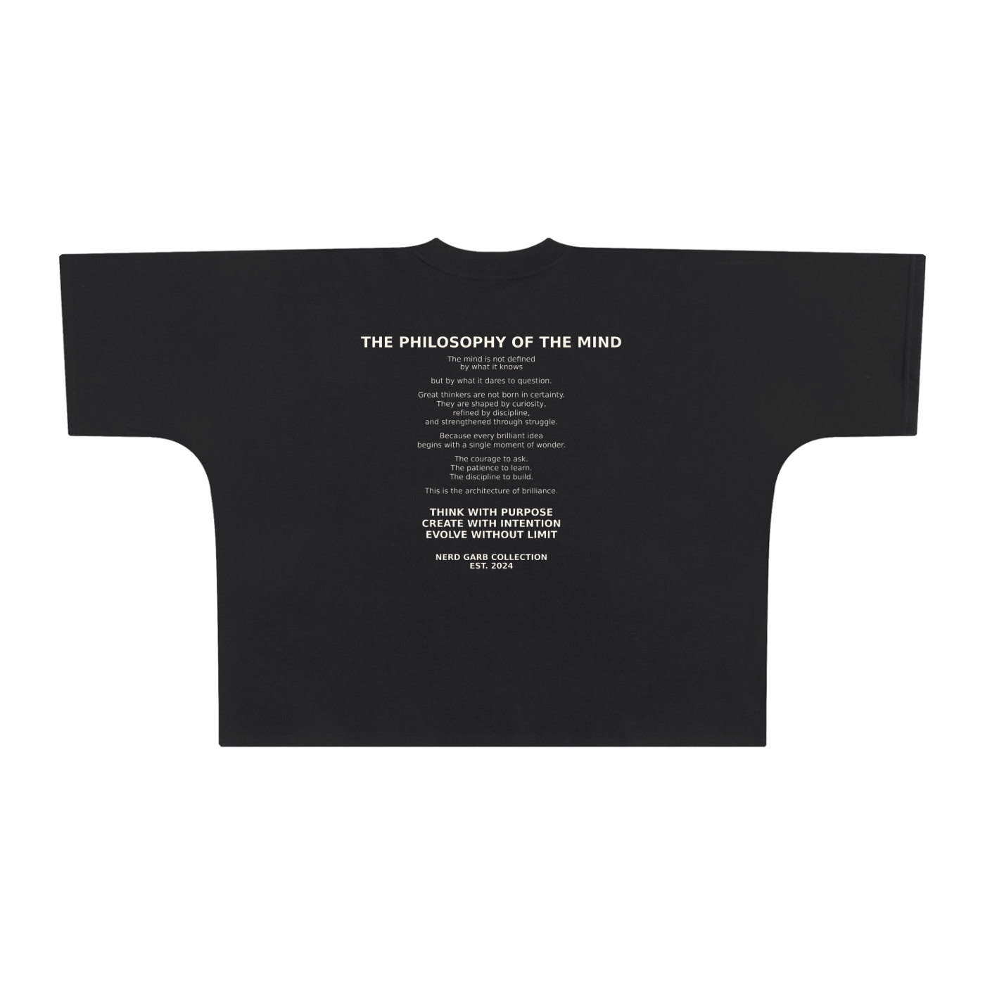 NGC “Beauty in the Struggle” Heavyweight Oversized Tee - Premium Inspirational Boxy Streetwear T-Shirt