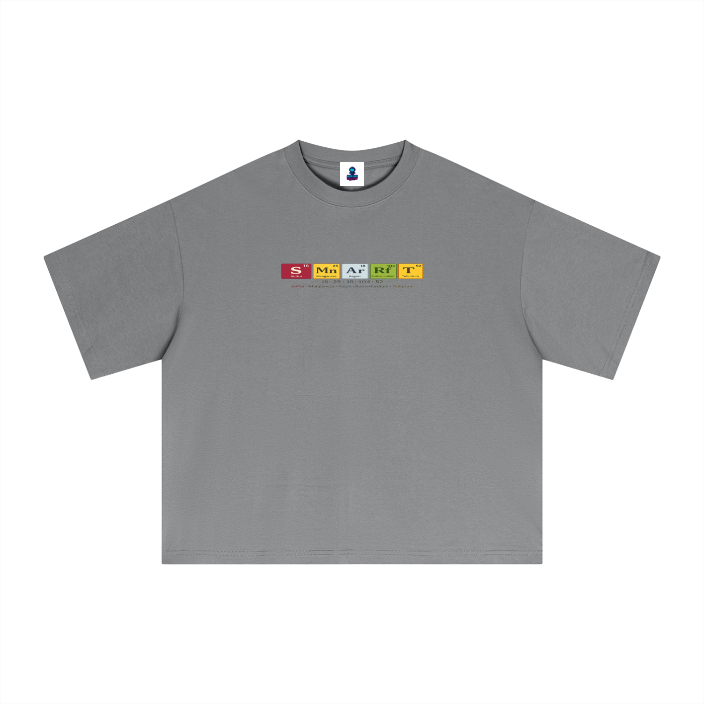 Premium SMART Periodic Table Sorona Boxy T-Shirt