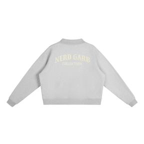 Persistence Outlasts Everything Mock Neck Crop Sweatshirt