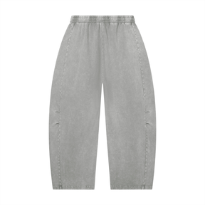 N.G.C Archive Mineral Wash Barrel Leg Pants