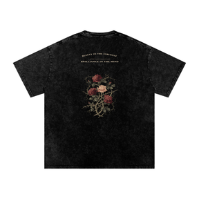 NGC Beauty in the Struggle Snow Washed Oversized Cotton T-Shirt