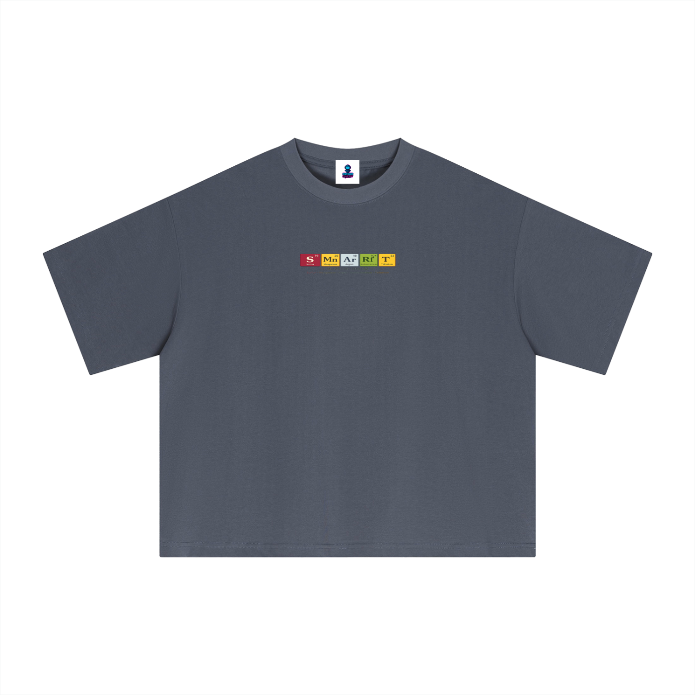 Premium SMART Periodic Table Sorona Boxy T-Shirt