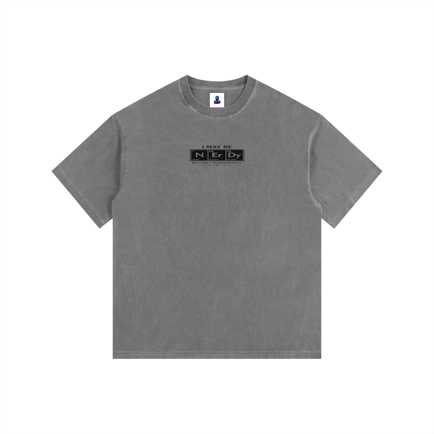 I May Be NErDy Vintage Washed Oversized Cotton T-Shirt